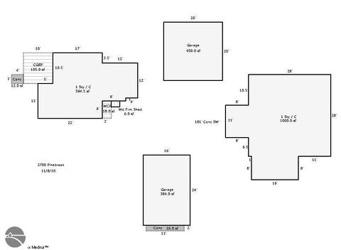 Tiny photo for 2700 Pinebrook Road, Traverse City, MI 49686 (MLS # 1951093)