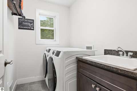 Tiny photo for 4893 S Betsie River Road, Interlochen, MI 49643 (MLS # 1948915)