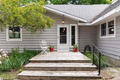 Tiny photo for 9055 Homestead Road, Benzonia, MI 49616 (MLS # 1946892)