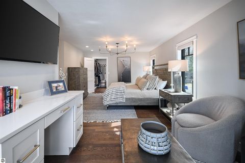 Tiny photo for 5568 Lakeview Drive, Interlochen, MI 49643 (MLS # 1942785)