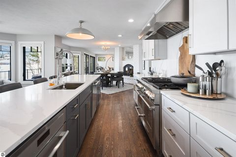 Tiny photo for 5568 Lakeview Drive, Interlochen, MI 49643 (MLS # 1942785)