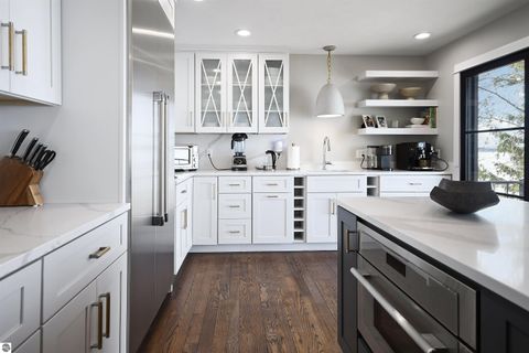 Tiny photo for 5568 Lakeview Drive, Interlochen, MI 49643 (MLS # 1942785)