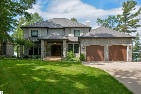 Tiny photo for 5568 Lakeview Drive, Interlochen, MI 49643 (MLS # 1942785)