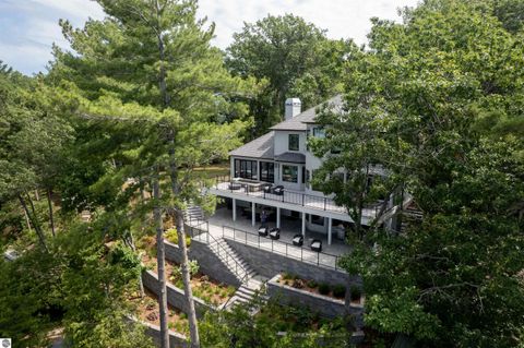 Tiny photo for 5568 Lakeview Drive, Interlochen, MI 49643 (MLS # 1942785)