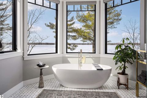 Tiny photo for 5568 Lakeview Drive, Interlochen, MI 49643 (MLS # 1942785)