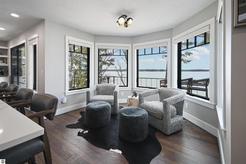 Tiny photo for 5568 Lakeview Drive, Interlochen, MI 49643 (MLS # 1942785)