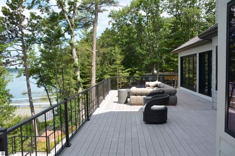 Tiny photo for 5568 Lakeview Drive, Interlochen, MI 49643 (MLS # 1942785)