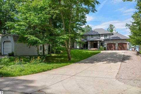 Tiny photo for 5568 Lakeview Drive, Interlochen, MI 49643 (MLS # 1942785)