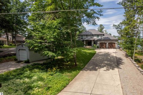 Tiny photo for 5568 Lakeview Drive, Interlochen, MI 49643 (MLS # 1942785)
