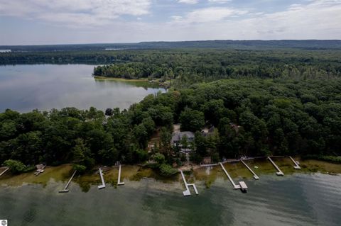 Tiny photo for 5568 Lakeview Drive, Interlochen, MI 49643 (MLS # 1942785)