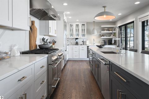 Tiny photo for 5568 Lakeview Drive, Interlochen, MI 49643 (MLS # 1942785)