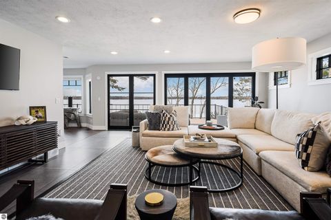 Tiny photo for 5568 Lakeview Drive, Interlochen, MI 49643 (MLS # 1942785)