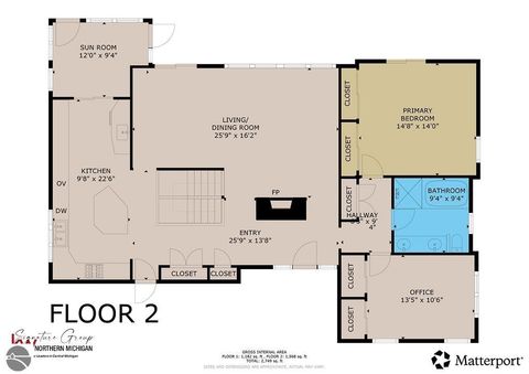 Tiny photo for 1056 Clubhouse Drive, Lake Isabella, MI 48893 (MLS # 1946935)
