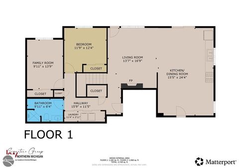 Tiny photo for 1056 Clubhouse Drive, Lake Isabella, MI 48893 (MLS # 1946935)