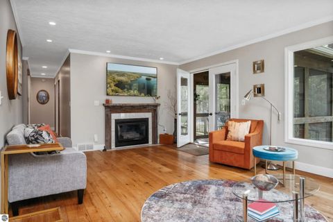 Tiny photo for 600 Bass Lake Road, Traverse City, MI 49685 (MLS # 1941563)