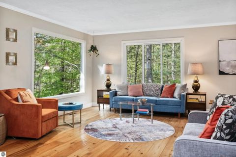 Tiny photo for 600 Bass Lake Road, Traverse City, MI 49685 (MLS # 1941563)