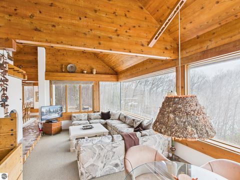 Tiny photo for 4210 S Bluff Lane, Cedar, MI 49621 (MLS # 1941647)