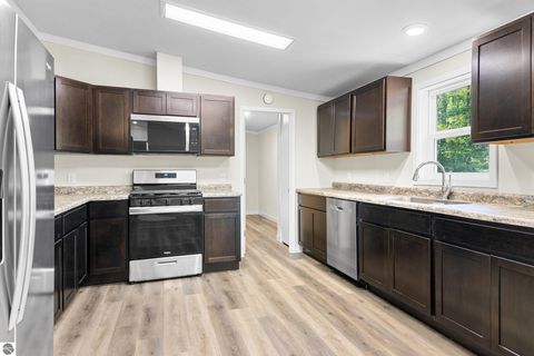 Tiny photo for 7273 Cadillac Highway, Benzonia, MI 49616 (MLS # 1941726)