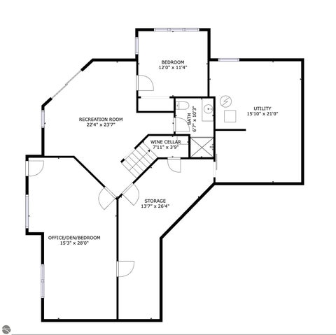 Tiny photo for 7852 Underwood Ridge, Traverse City, MI 49686 (MLS # 1948229)