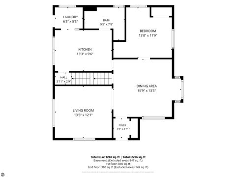 Tiny photo for 717 E Garfield Street, Cadillac, MI 49601 (MLS # 1948752)