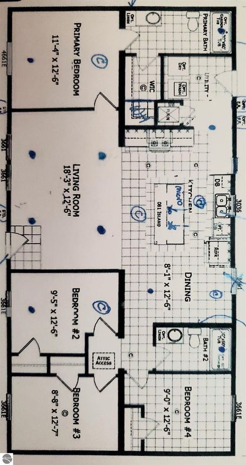 Tiny photo for 603 Paw Paw Street, Kalkaska, MI 49646 (MLS # 1942236)