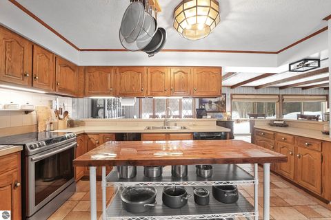 Tiny photo for 6994 Obervalden Drive, Bellaire, MI 49615 (MLS # 1943130)