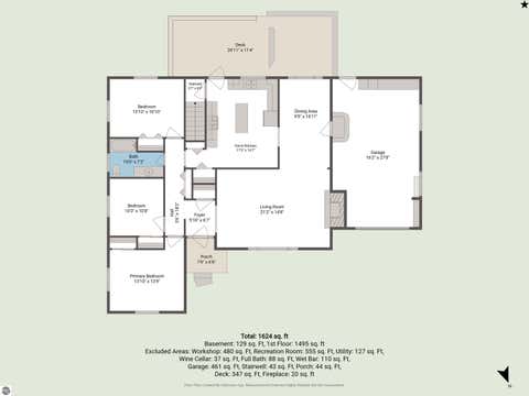 Tiny photo for 1074 Frankfort Avenue, Elberta, MI 49628 (MLS # 1948610)