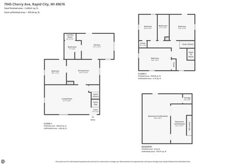 Tiny photo for 7945 Cherry Avenue, Rapid City, MI 49676 (MLS # 1944369)