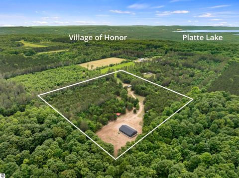 Tiny photo for 4459 Ely Road, Honor, MI 49640 (MLS # 1947533)