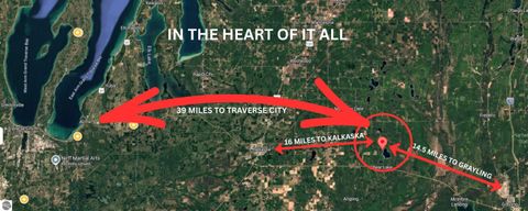 Tiny photo for 1515 NE W Bear Lake Road, Kalkaska, MI 49646 (MLS # 1945294)