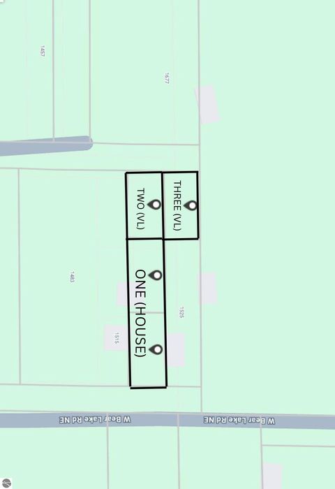 Tiny photo for 1515 NE W Bear Lake Road, Kalkaska, MI 49646 (MLS # 1945294)