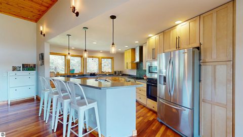 Tiny photo for 2525 Burdickville Road, Maple City, MI 49664 (MLS # 1945681)