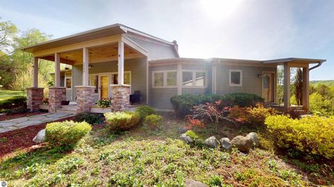 Tiny photo for 2525 Burdickville Road, Maple City, MI 49664 (MLS # 1945681)