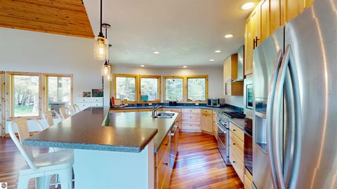 Tiny photo for 2525 Burdickville Road, Maple City, MI 49664 (MLS # 1945681)