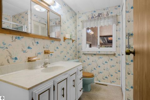 Tiny photo for 3857 Betsie River Road, Interlochen, MI 49643 (MLS # 1945115)