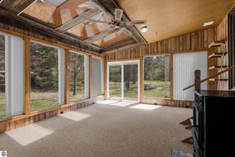 Tiny photo for 3857 Betsie River Road, Interlochen, MI 49643 (MLS # 1945115)