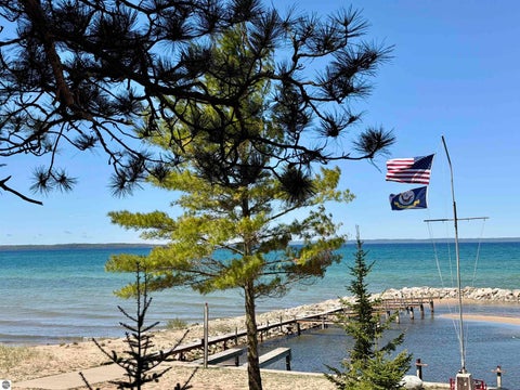 Tiny photo for 724 S Golden Beach Drive, Kewadin, MI 49648 (MLS # 1945453)