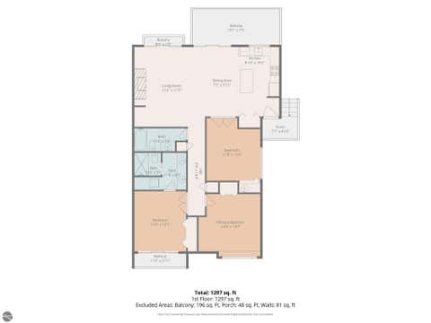 Tiny photo for 28 Loggers Run, Glen Arbor, MI 49636 (MLS # 1944947)