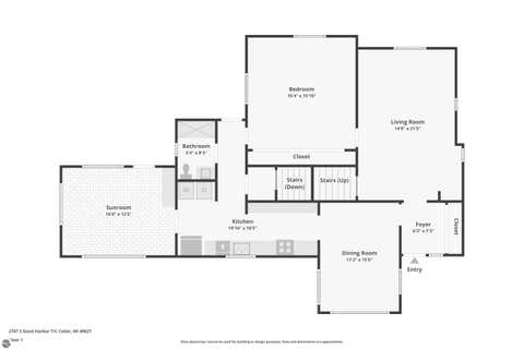 Tiny photo for 2747 S Good Harbor Trail, Cedar, MI 49621 (MLS # 1946876)