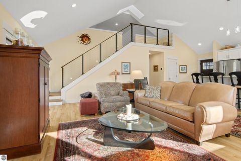 Tiny photo for 4740 E Water View Drive, Lake Leelanau, MI 49653 (MLS # 1941383)