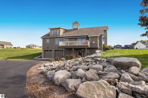 Tiny photo for 4740 E Water View Drive, Lake Leelanau, MI 49653 (MLS # 1941383)