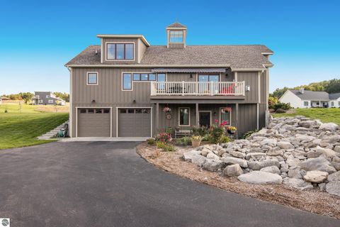 Tiny photo for 4740 E Water View Drive, Lake Leelanau, MI 49653 (MLS # 1941383)