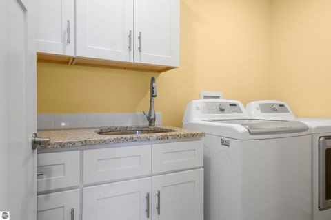 Tiny photo for 4740 E Water View Drive, Lake Leelanau, MI 49653 (MLS # 1941383)