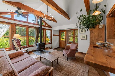 Tiny photo for 10910 S Shore Road, Suttons Bay, MI 49682 (MLS # 1938804)