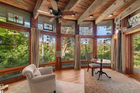 Tiny photo for 10910 S Shore Road, Suttons Bay, MI 49682 (MLS # 1938804)