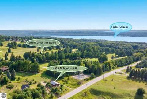Tiny photo for 4239 Schoolcraft Road, Bellaire, MI 49615 (MLS # 1950046)
