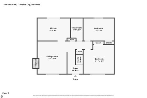 Tiny photo for 1746 Rasho Road, Traverse City, MI 49686 (MLS # 1950267)
