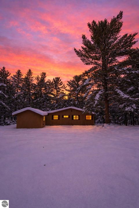 Photo of 6051 N Manistee River Road, Frederic, MI 49733 (MLS # 1941689)