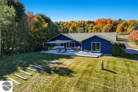 Tiny photo for 553 S Lake Shore Drive, Lake Leelanau, MI 49653 (MLS # 1946402)