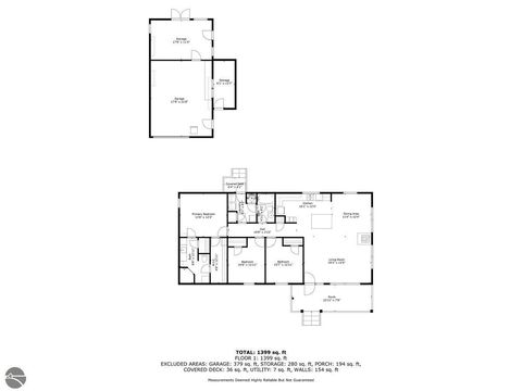 Tiny photo for 8200 Chain Lake Road, South Branch, MI 48761 (MLS # 1944114)
